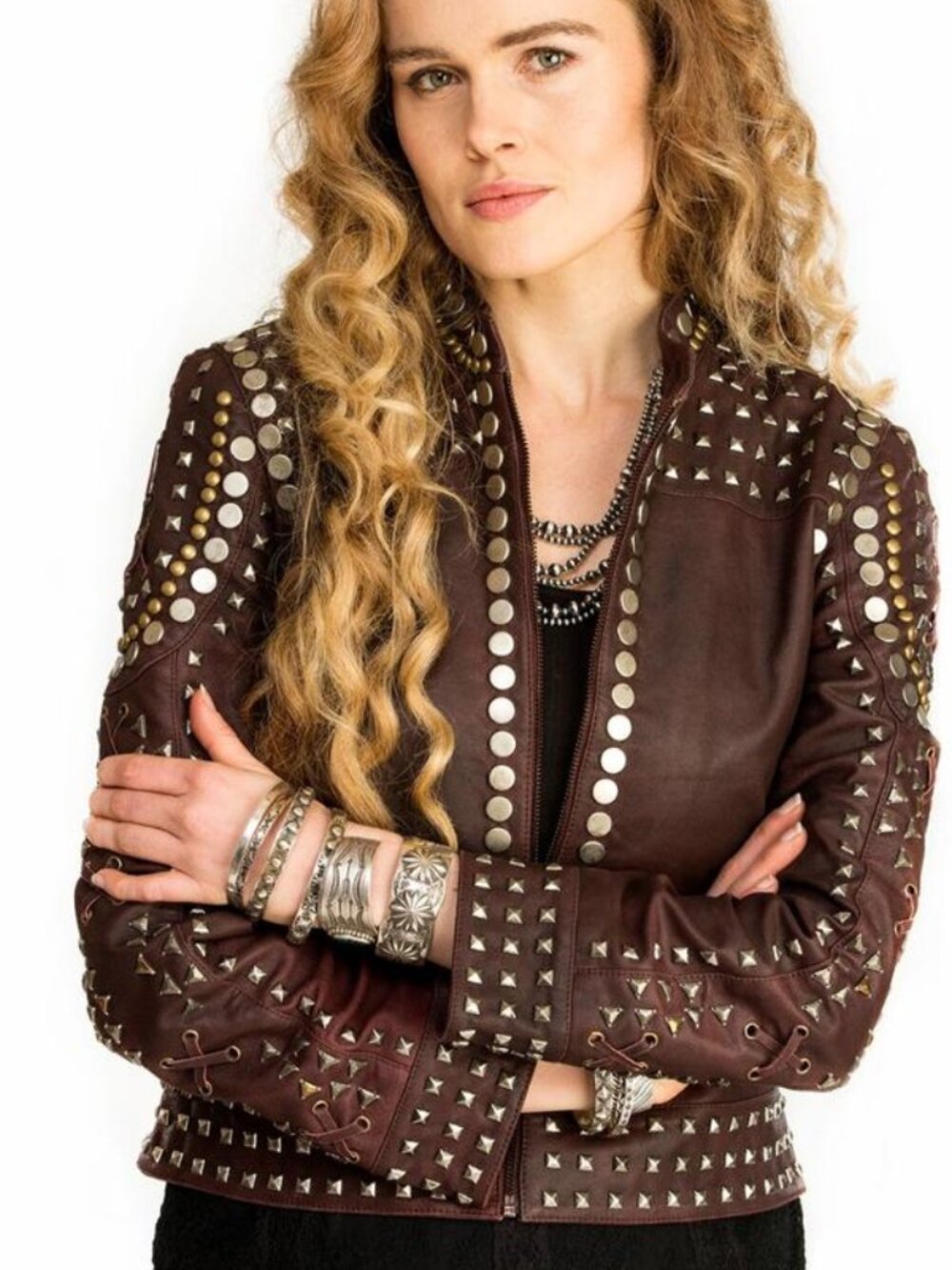 Double D Ranch Tres Piedras Leather Jacket